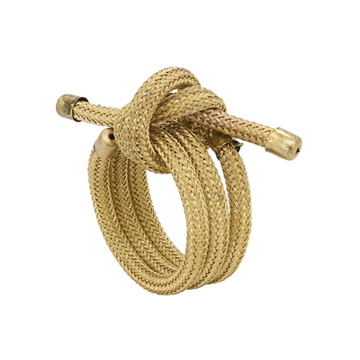 Knotted Rope Napkin Ring (Set of 4)