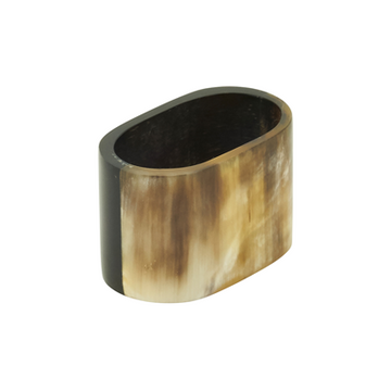 Oval Horn Napkin Ring (Set of 4)