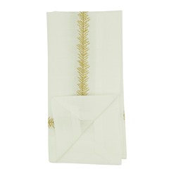 Embroidered Border Napkin (Set of 4)