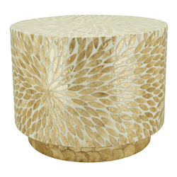 Leaf Motif Capiz Table